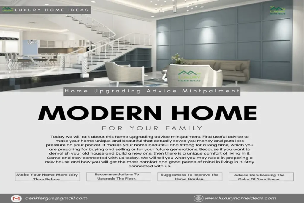 home upgrading advice mintpalment